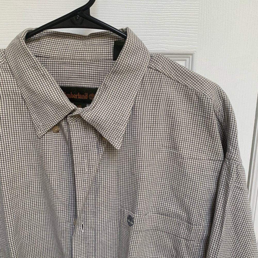 Timberland Shirt with Logo on Chest
